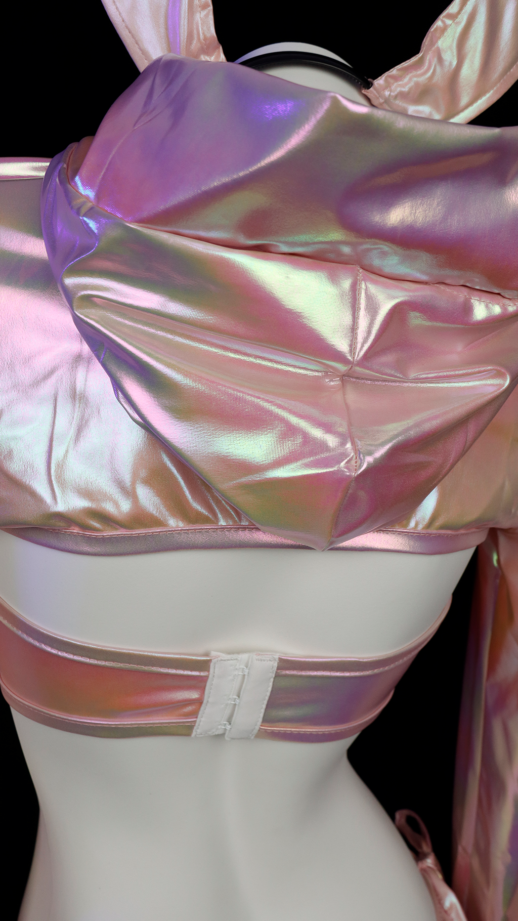Pink Cyberpunk Bunny Laser Suit