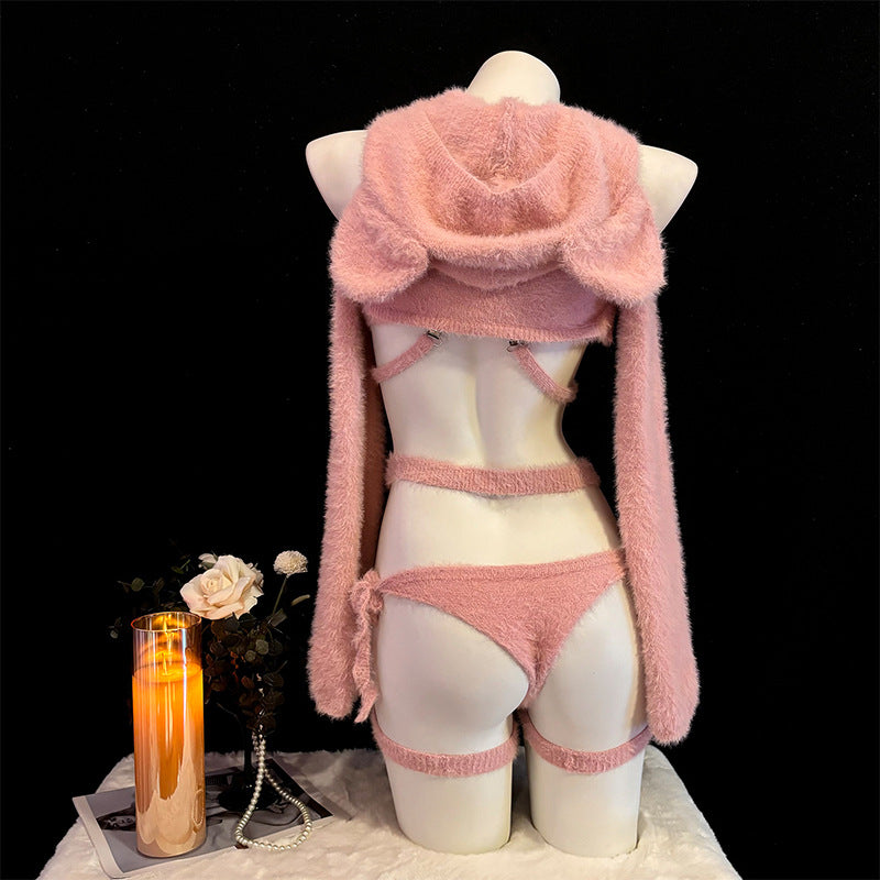 Plush bear set (Pink)