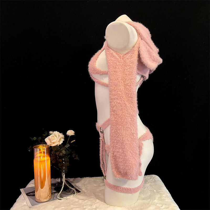 Plush bear set (Pink)