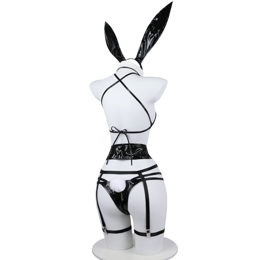 Faux Patent Leather Bunny Set