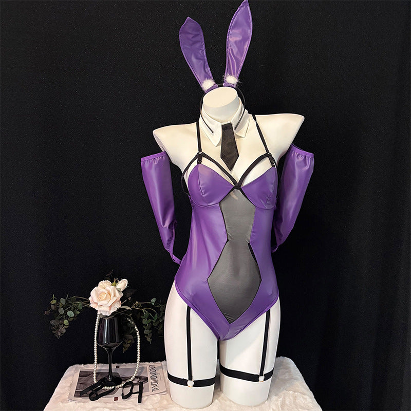 Idol Singer Bunny Cosplay（Purple）
