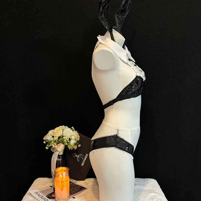 Lace Bunny Lingerie Set