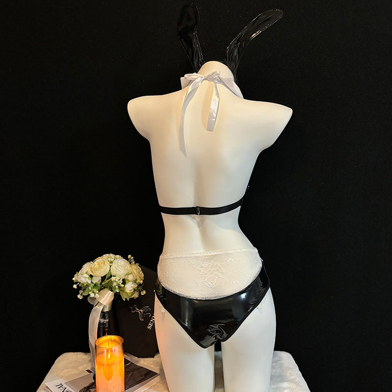 Lace Bunny Lingerie Set