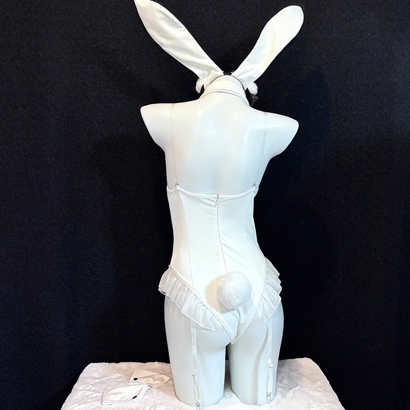 Bunny girl white jumpsuit