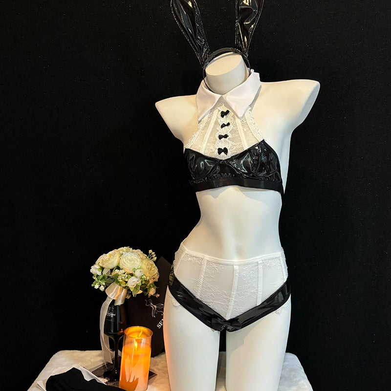 Lace Bunny Lingerie Set