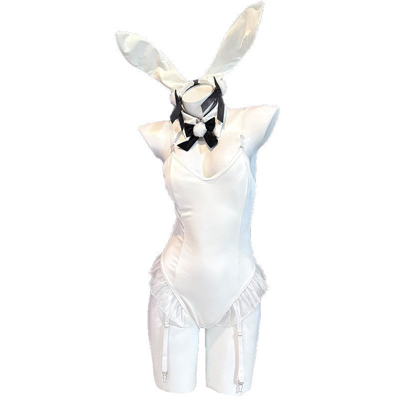 Bunny girl white jumpsuit