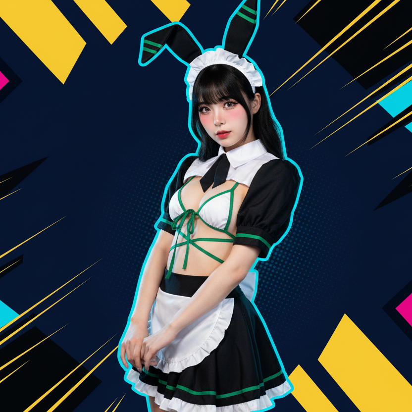 Cosplay Bunny Maid Lingerie