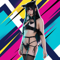 Cosplay Devil Dark Heart Lust Lingerie