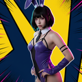 Idol Singer Bunny Cosplay（Purple）